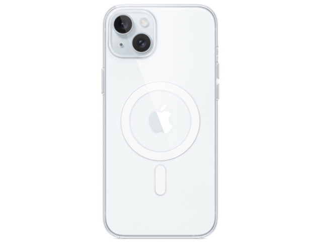 Apple Clear Case with MagSafe for iPhone 15 Plus 