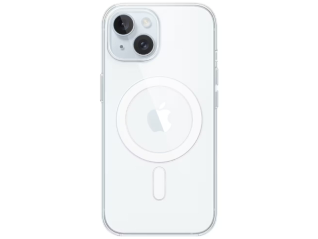 Apple Clear Case with MagSafe for iPhone 15 